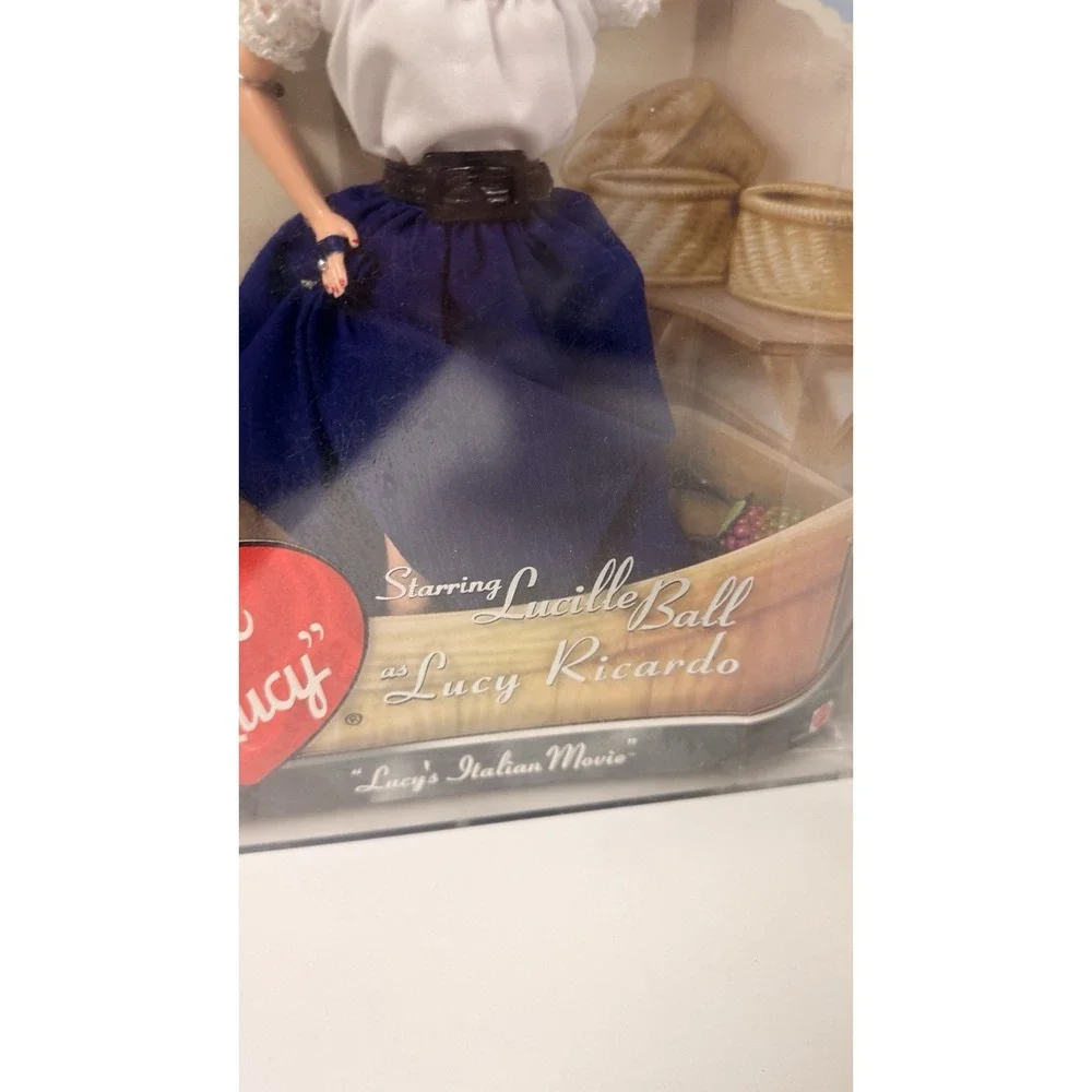 I Love Lucy Lucy's Italian Movie Doll Episode 150 Mattel NRFB‎ Display Case